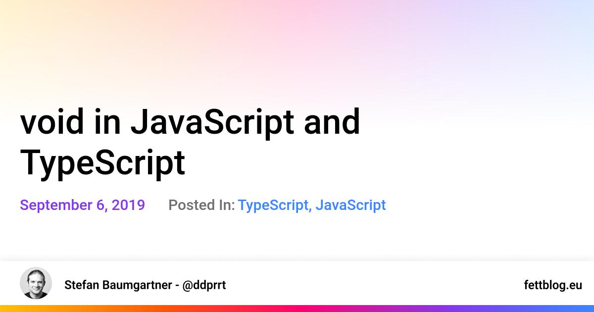 void-in-javascript-and-typescript